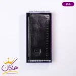 کیف پول کتی چرم مدل تالیپ کد ۱۹۵ مشکی