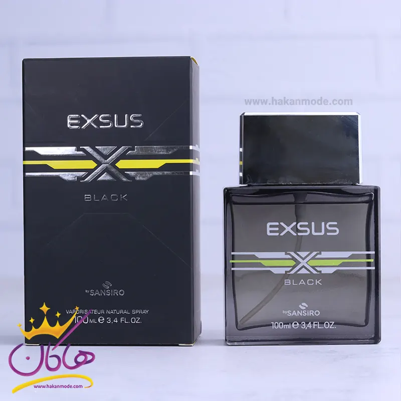 ادکلن سنسیرو اکسوز مشکی Sansiro Exsus Black 1 ادکلن سنسیرو اکسوز مشکی