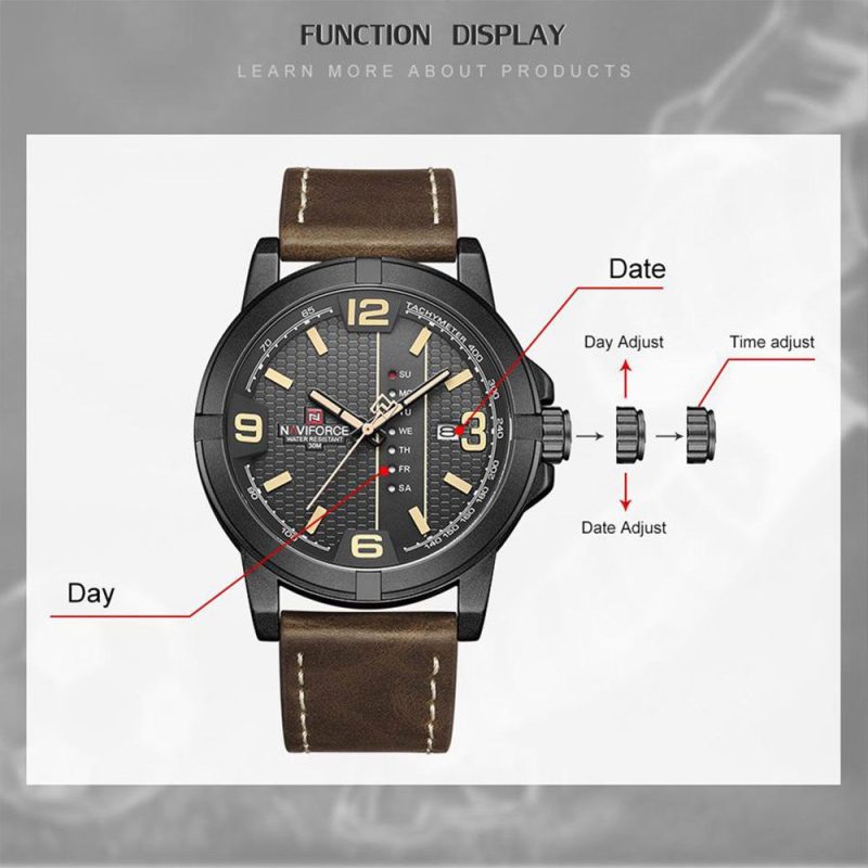 ساعت مچی مردانه نیوی فورس مدل 1-9177 Naviforce