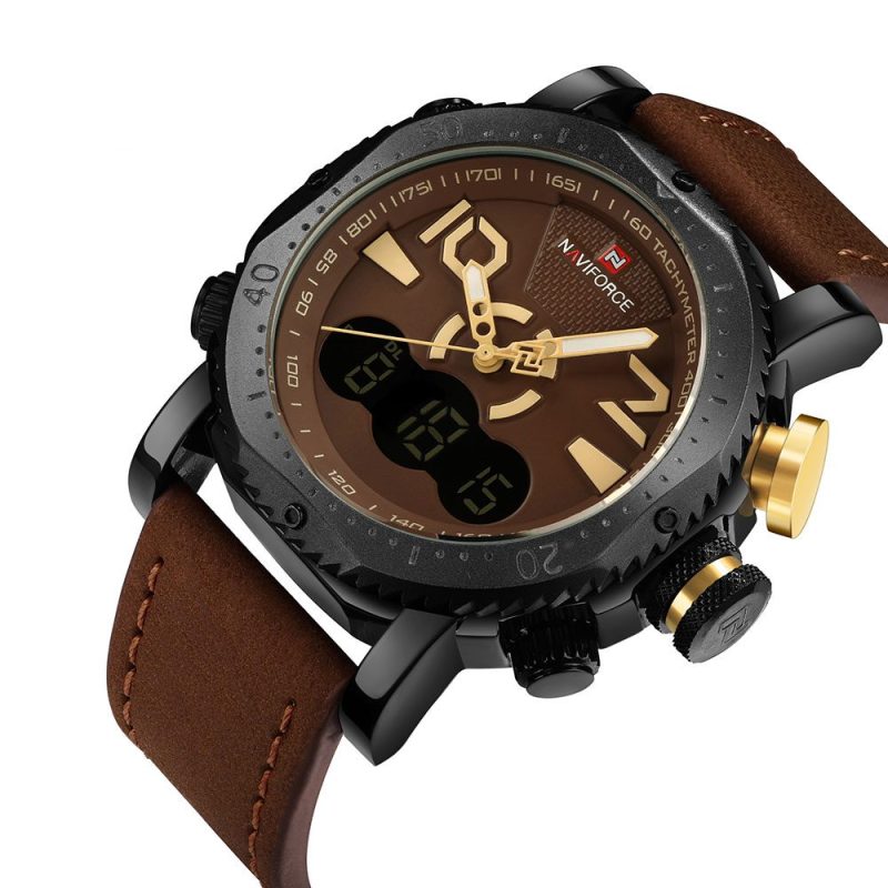ساعت مچی دوزمانه مردانه نیوی فورس مدل 3-9094 Naviforce