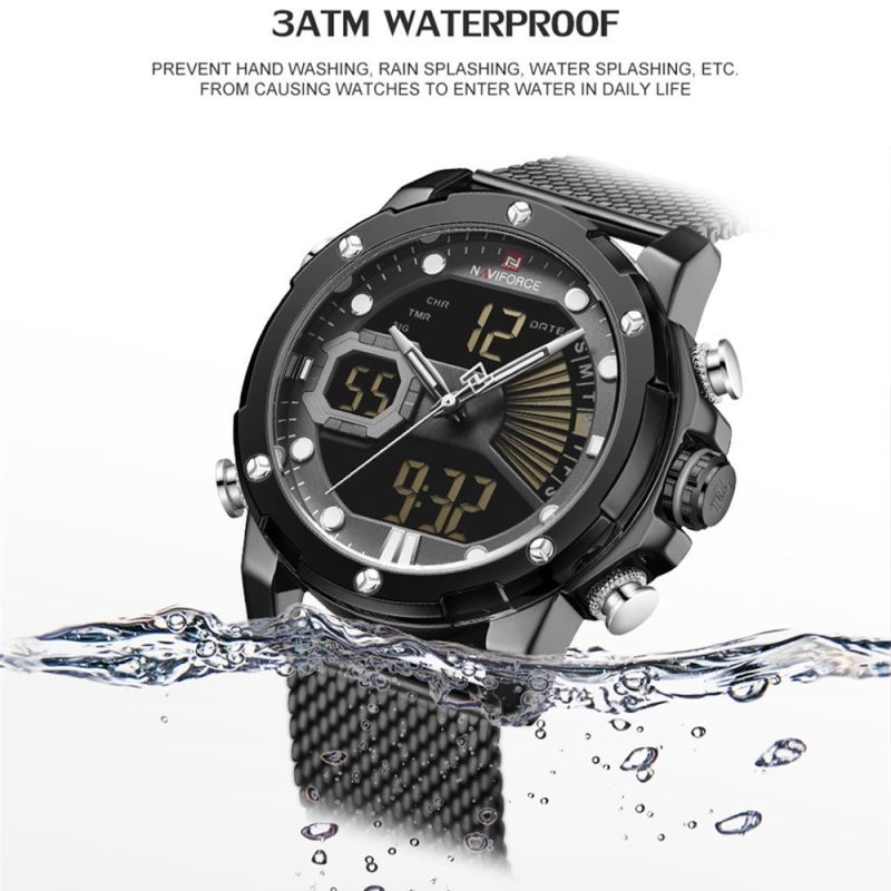 ساعت مچی دوزمانه مردانه نیوی فورس مدل 1-9172 Naviforce