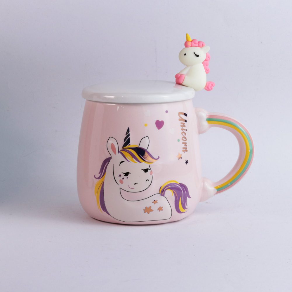 7 مدل ماگ یونیکورنی جذاب 4 ماگ یونیکورنی سرامیکی
