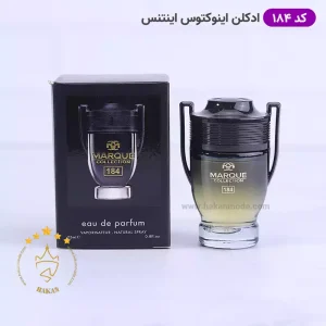 ادکلن اینوکتوس اینتنس 184جیبی 25 میل مارکویی کنار جعبه