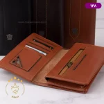 کیف کتی چرم طبیعی ماسیمو دوتی باز شده