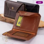 کیف جا کارتی چرمی تالیپ چفتی