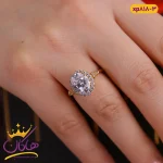 انگشتر ژوپینگ زنانه نگین درشت