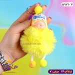 جا کلیدی نوزاد کلاه بیبی پشمی