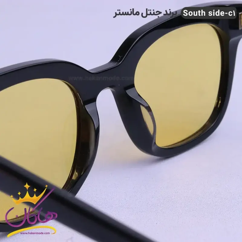 فریم عینک اورجینال جنتل مانستر زرد مشکی مدل SOUTH SIDE