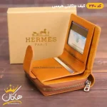 کیف جاکارتی هرمس چرم زیپی