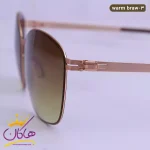 عدسی عینک آفتابی مردانه آیس برلین اورجینال مدل ic berlin warm braw rose gold