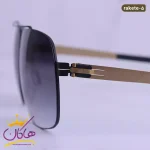 دسته فلزی عینک افتابی مردانه آیس برلین اورجینال مدل ic berlin rakete balck/gold