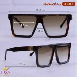 ابعاد عینک آفتابی لویی ویتون اسپرت Z1196/1