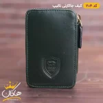کیف جاکارتی چرم اصل تالیپ سبز