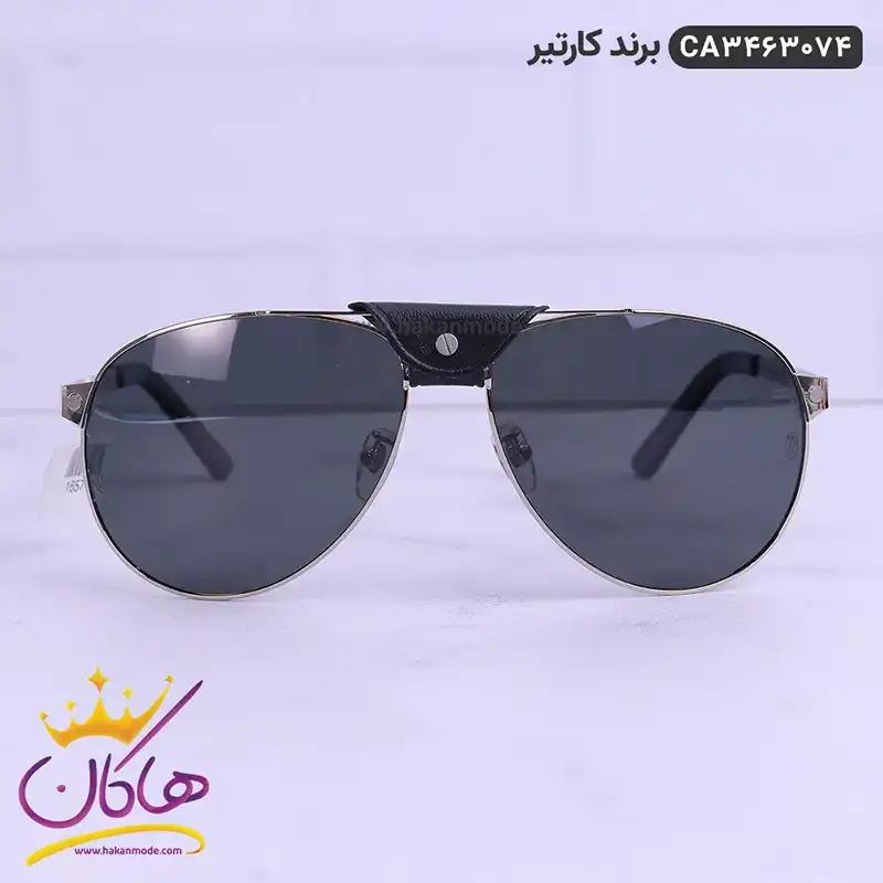 عینک اورجینال کارتیه نقره ای کد CA3463074 عینک اورجینال کارتیه نقره ای کد CA3463074