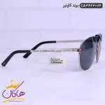 عینک اورجینال کارتیه نقره ای کد CA3463074 نمای کناری