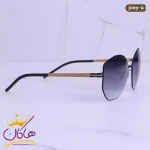 عینک آفتابی زنانه آیس برلین اورجینال مدل joey black gold از نمای بغل