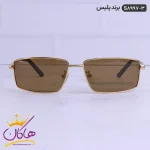 عینک آفتابی پلیس فلزی اورجینال طلایی کد 8997