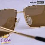عینک آفتابی پلیس فلزی اورجینال طلایی کد 8997 فریم طلایی