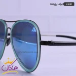 فریم استیل عینک اورجینال پورشه جیوه ای آبی مدل 8751