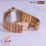 قفل ساعت ای پی مردانه تک موتوره رز گلد