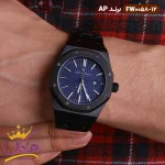 ساعت ای پی مشکی صفحه سورمه ای مردانه کد  FW0058/12 نمای صفحه