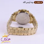 ساعت آریس گلد زنانه فلزی طلایی کد L292/4 نمای قفل