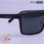 عدسی عینک آفتابی اوگا تمام فریم مشکی آبی اورجینال کد 10024