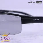 عدسی عینک اسپرت پلیس مردانه مدل 8080 آلومینیومی طوسی