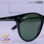 عینک آفتابی ری بن زنانه مدل فراری RB2202 نمای عدسی سبز