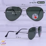ابعاد عینک آفتابی ری بن مردانه مشکی RB3025