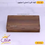 جعبه چوبی کیف پول کتی چرم مردانه میلیون