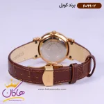 ساعت کوبل بند چرمی زنانه کد 6099/2 نمای بسته قفل