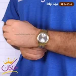 نمای روی دست ساعت نوادا فلزی مردانه کد 1021/1