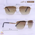 ابعاد عینک آفتابی گوچی زنانه GG1242/2