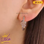 گوشواره استیل زنانه طرح مار