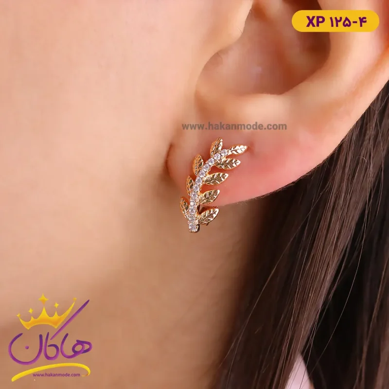 گوشواره استیل زنانه طرح گندم