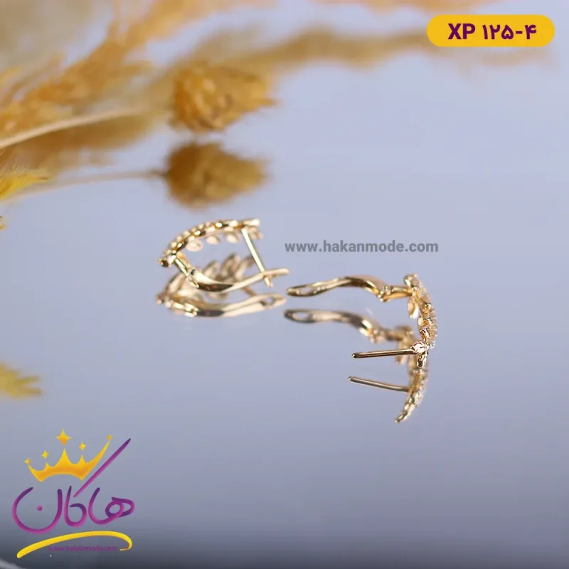 گوشواره استیل زنانه طرح گندم