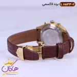 بند ساعت لاکسمی زنانه بند چرمی کرنوگراف L8533/2