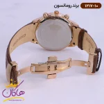 قفل ساعت رومانسون مردانه بند چرمی 1217/10
