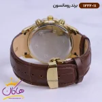 ساعت رومانسون مردانه بند چرمی 1222/11 نمای بسته
