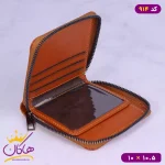 نمای درون کیف جاکارتی چرم مردانه ایکوال 914