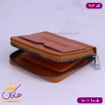 نمای بسته کیف جاکارتی چرم مردانه ایکوال 914