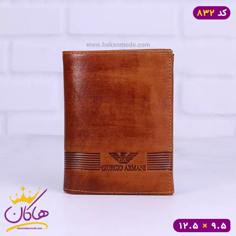 کیف پول جیبی چرم جورجیو آرمانی 832/2 1 کیف پول جیبی چرم جورجیو آرمانی 832/2