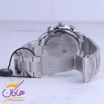 قفل ساعت مچی بیگوتی مردانه فلزی صفحه آبی فول دیت کد BG.1.10518-4