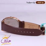 قفل ساعت سولیدا مردانه بند چرمی 4122/5