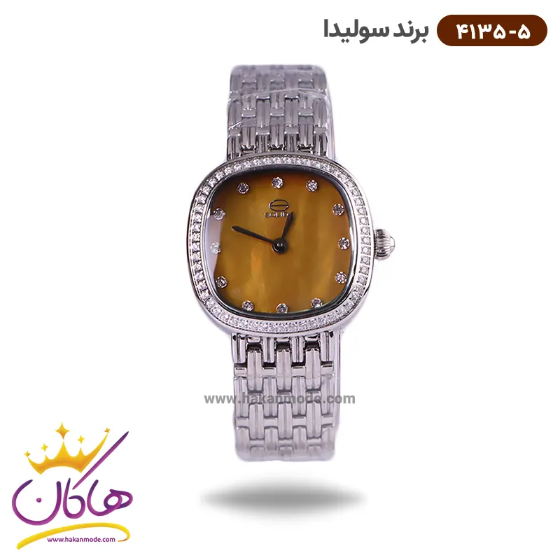 ساعت سولیدا زنانه بند استیل 4135/5 ساعت سولیدا زنانه بند استیل 4135/5