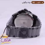 ساعت بیگوتی مردانه فلزی دو زمانه مشکی کد BG.1.10520-5 از نمای بند