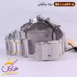 ساعت بیگوتی مردانه فلزی نقره ای طلایی کد BG.1.10544-5 نمای قفل