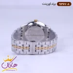 بند ساعت اورینت مردانه فلزی صفحه سفید 9367/8