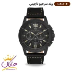 ساعت سرجیو تاچینی مردانه مشکی بند چرمی 10402/4
